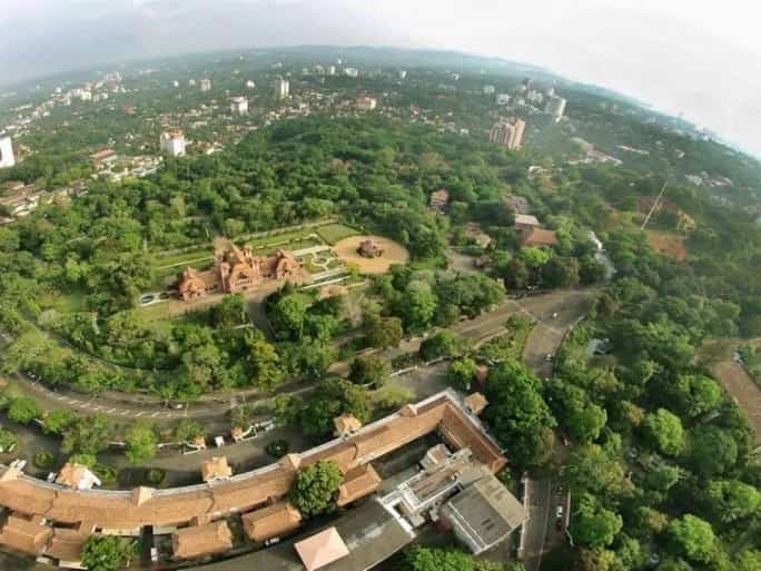 Trivandrum City Sky View