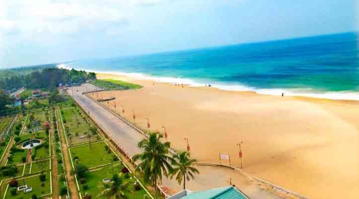 Kollam Beach in Kerala